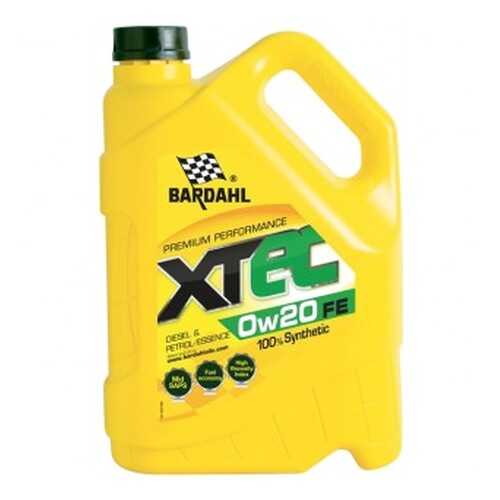 Масло моторное сиететическое BARDAHL специальное XTEC 0W20 V A1/B1 5L в Лукойл