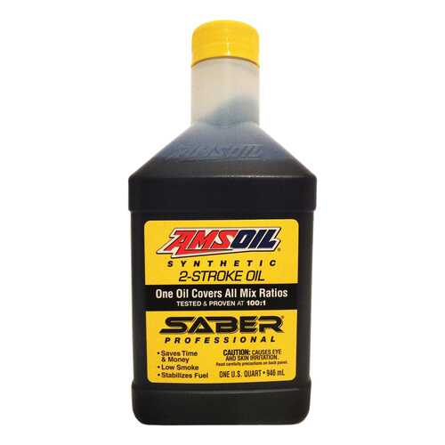 Моторное масло Amsoil Saber Professional 2-Stroke ASTM D445 0,946л в Лукойл