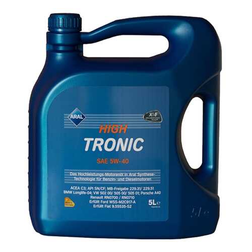 Моторное масло Aral HighTronic 5W-40 208л в Лукойл