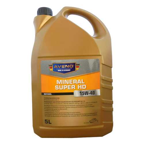 Моторное масло Aveno Mineral Super 15W-40 4л в Лукойл