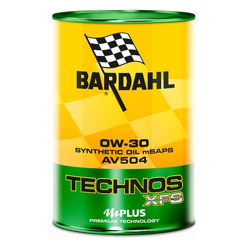 Моторное масло BARDAHL 0W30 C3/VW 504-507 C60 TECHNOS XFS AV504 1л ACEA в Лукойл