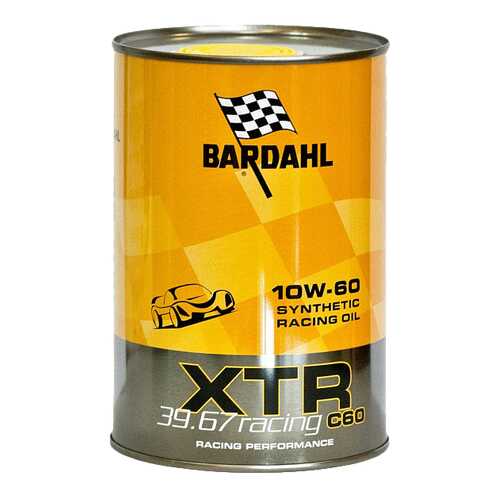 Моторное масло Bardahl XTR C60 Racing 10W-60 1л в Лукойл