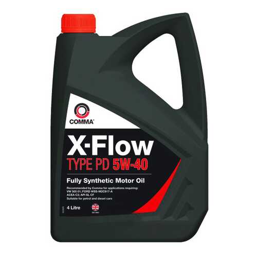 Моторное масло Comma x-Flow type pd 5W-40 4л в Лукойл