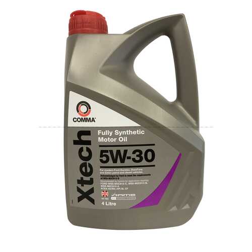 Моторное масло Comma xtech 5W-30 4л в Лукойл