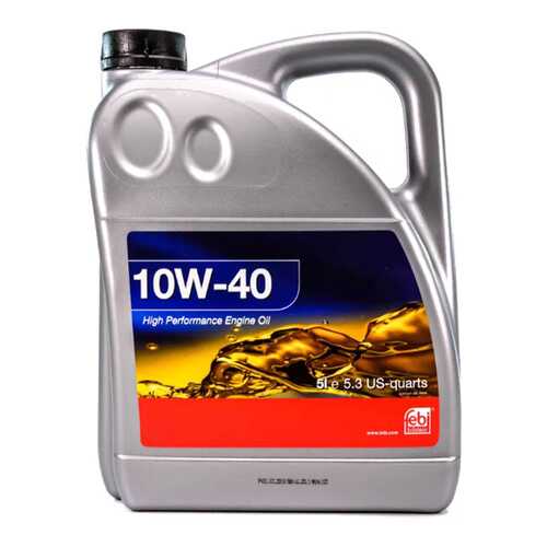 Моторное масло febi high performanse engine oil 10w40 полусинтетическое 5 л 32933 в Лукойл