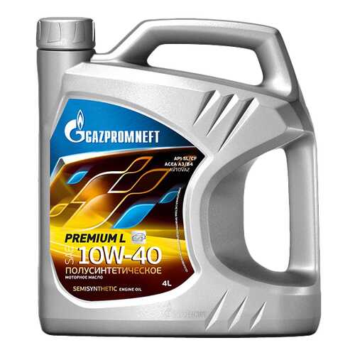 Моторное масло Gazpromneft Premium L SL/CF 10W-40 4л в Лукойл
