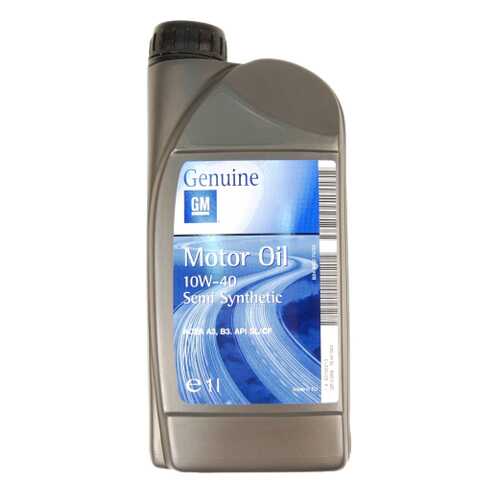 Моторное масло General Motors Semi Synthetic 10W-40 1л в Лукойл