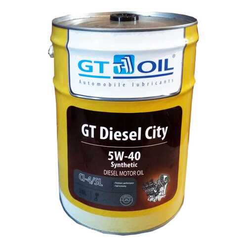 Моторное масло GT-Oil Diesel City 5W-40 20л в Лукойл