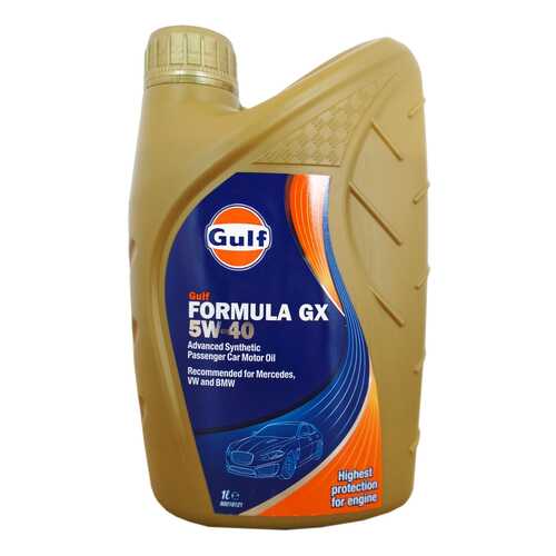 Моторное масло Gulf Formula GX 5W-40 1л в Лукойл
