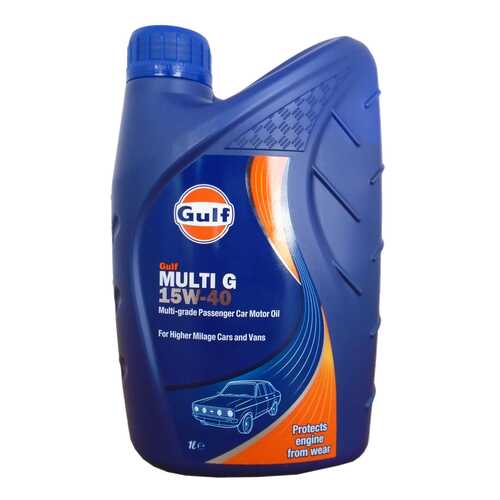 Моторное масло Gulf Multi G 15W-40 1л в Лукойл