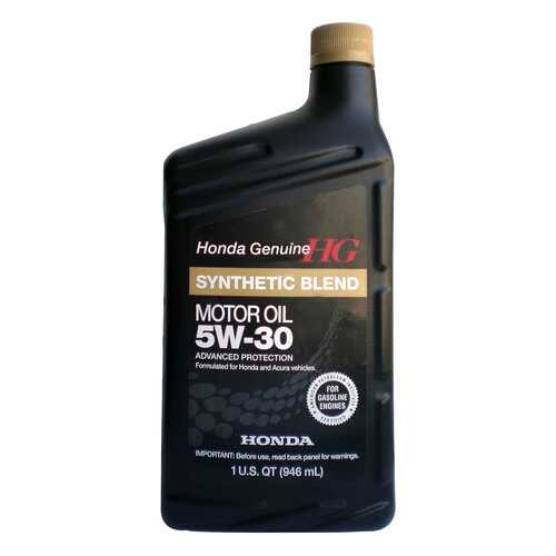 Моторное масло Honda Synthetic Blend 5W-30 0,946л в Лукойл