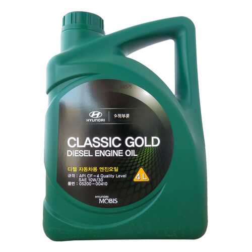 Моторное масло Hyundai Classic Gold Diesel Engine Oil 10W-30 4л в Лукойл