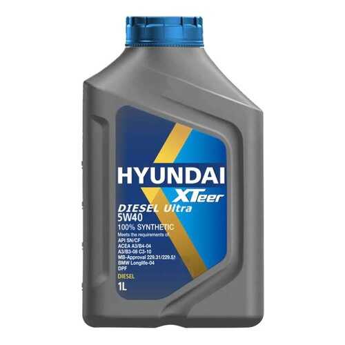 Моторное масло Hyundai-KIA Diesel Ultra 5W-40 1л в Лукойл
