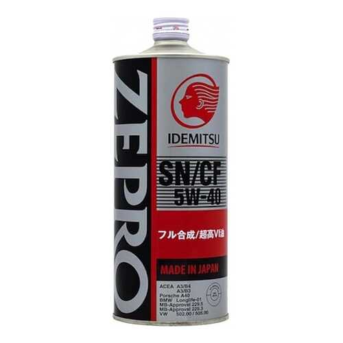Моторное масло Idemitsu Zepro Euro Spec 5W-40 1л в Лукойл