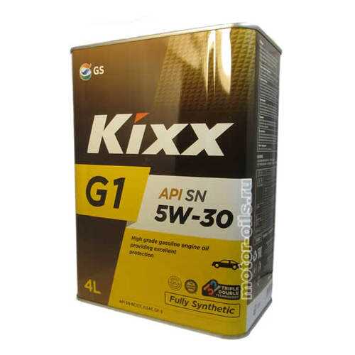 Моторное масло Kixx G1 Dexos1 5W-30 4л в Лукойл