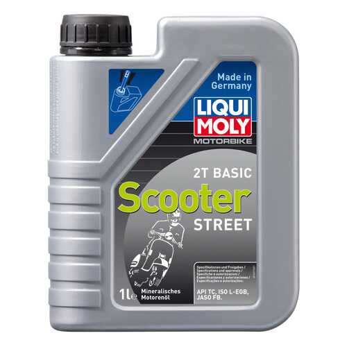 Моторное масло Liqui moly Motorbike 2T Basic Scooter TC 30 1л в Лукойл