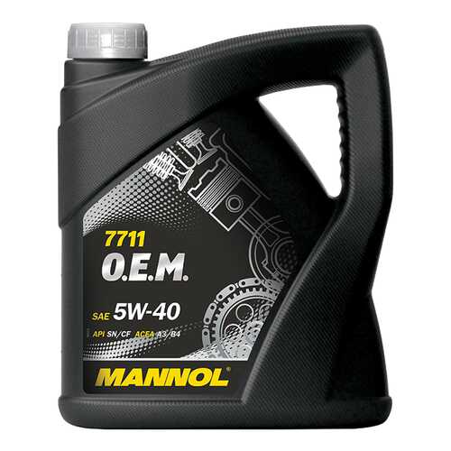 Моторное масло Mannol 7711 O.E.M. 5W-40 4л в Лукойл