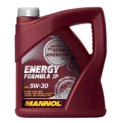 Моторное масло Mannol Energy Formula JP SAE 5W-30 4л в Лукойл