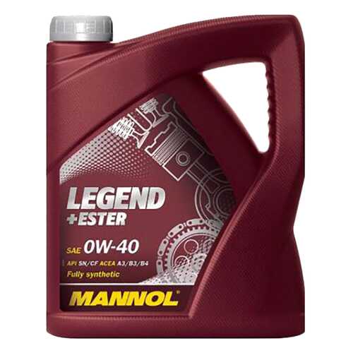 Моторное масло Mannol Ester 0W-40 4л в Лукойл