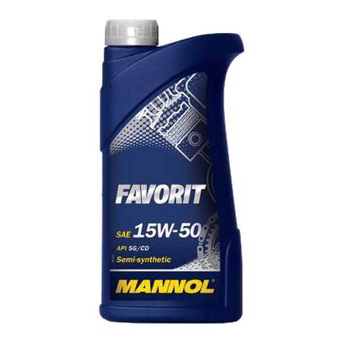 Моторное масло Mannol Favorit 15W-50 1л в Лукойл
