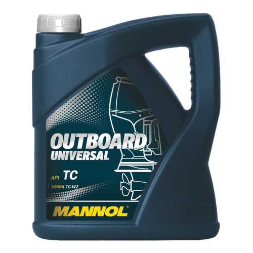 Моторное масло Mannol Outboard Universal 5W-30 4л в Лукойл