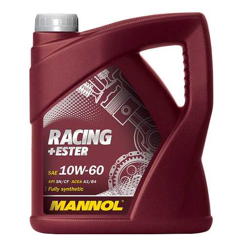 Моторное масло Mannol Racing ester 10W-60 4л в Лукойл