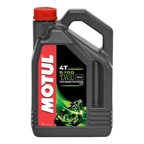 Моторное масло Motul 5100 4T 10W-30 4л в Лукойл