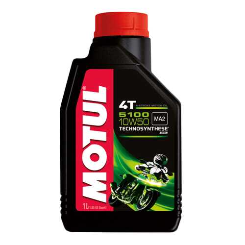 Моторное масло Motul 5100 4T 10W-50 1л в Лукойл