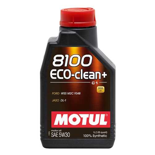 Моторное масло Motul 8100 Eco-clean+ 5W-30 1л в Лукойл