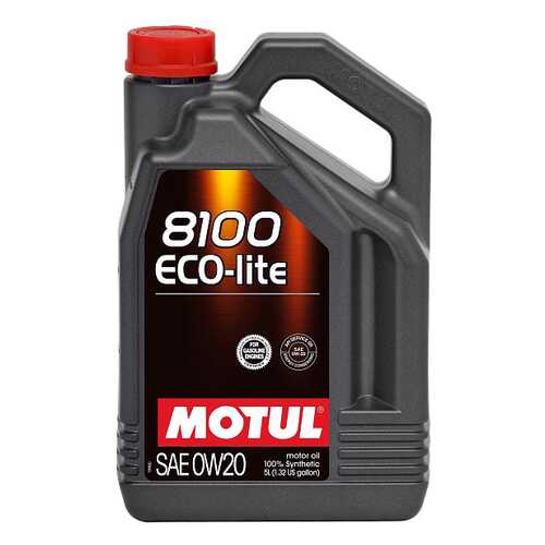 Моторное масло Motul 8100 Eco-lite 0W-20 5л в Лукойл