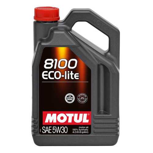 Моторное масло Motul 8100 Eco-lite 5W-30 4л в Лукойл