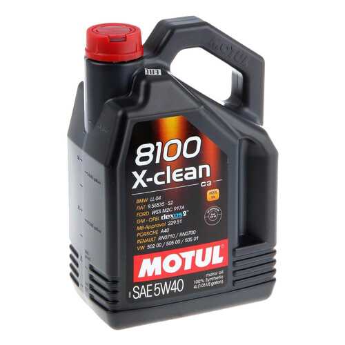 Моторное масло Motul 8100 X-clean 5w-40 4л в Лукойл