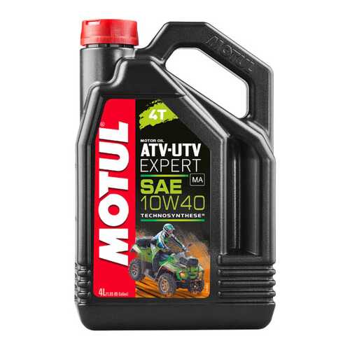 Моторное масло Motul ATV-UTV Expert 10W-40 4л в Лукойл