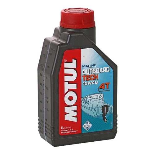 Моторное масло Motul Outboard Tech 4T 10W-40 1л в Лукойл