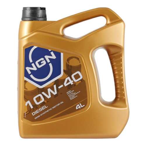 Моторное масло NGN Diesel 10W-40 4л в Лукойл