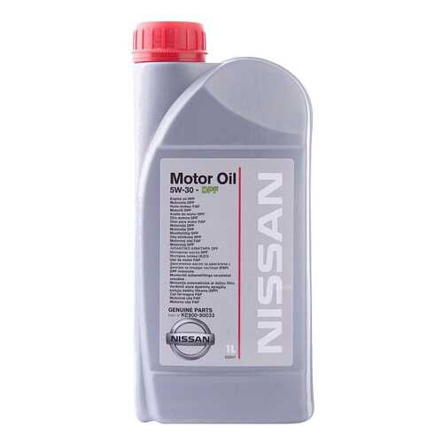 Моторное масло Nissan Fully synthetic DPF 5W-30 1л в Лукойл