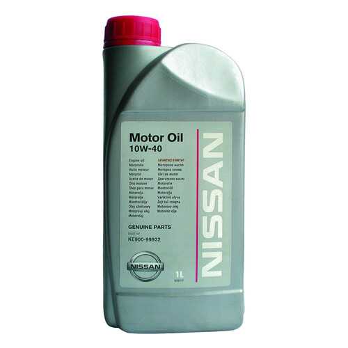 Моторное масло Nissan Motor Oil SAE 10W-40 1л в Лукойл