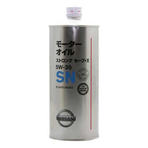 Моторное масло Nissan Strong Save X 5W-30 1л в Лукойл