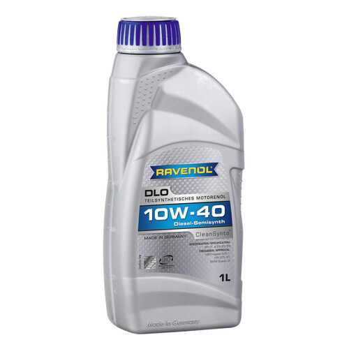 Моторное масло Ravenol DLO SAE 10W-40 1л в Лукойл