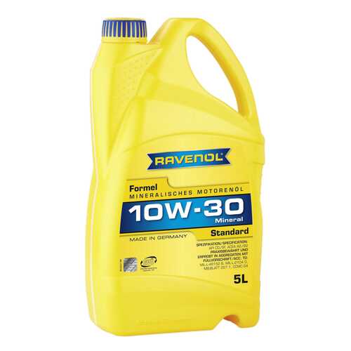 Моторное масло Ravenol Formel Standard SAE 10W-30 5л в Лукойл