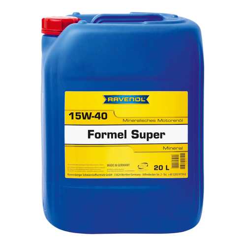 Моторное масло Ravenol Formel Super SAE 15W-40 20л в Лукойл