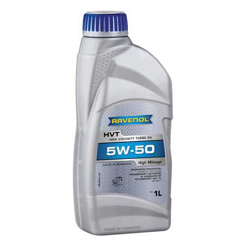 Моторное масло Ravenol HVT High Viscosity Turbo Oil SAE 5W-50 1л в Лукойл