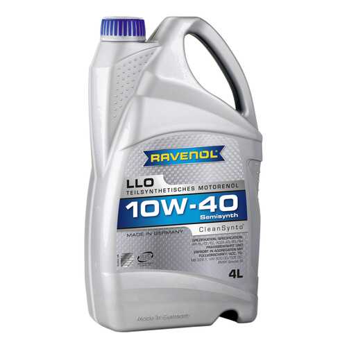 Моторное масло Ravenol LLO SAE 10W-40 4л в Лукойл