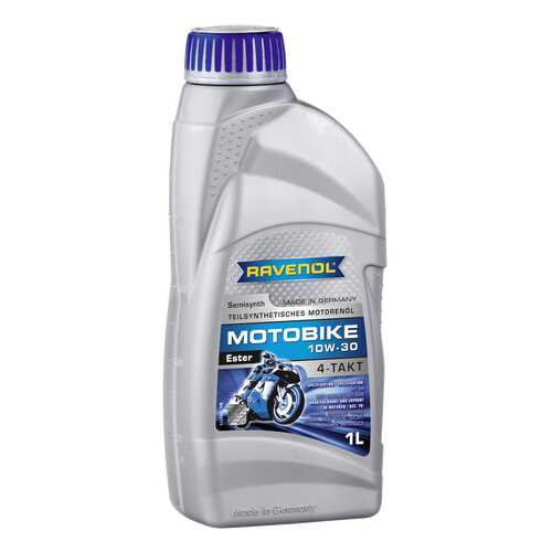 Моторное масло Ravenol Motobike 4-T Ester 10W-30 1л в Лукойл