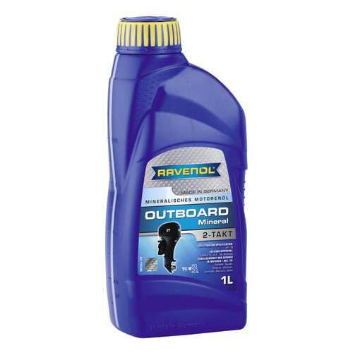 Моторное масло Ravenol Outboard 2T Mineral 5W-30 1л в Лукойл