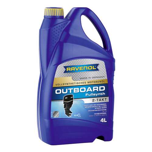 Моторное масло Ravenol Outboardoel 2T Fullsynth 5W-30 4л в Лукойл