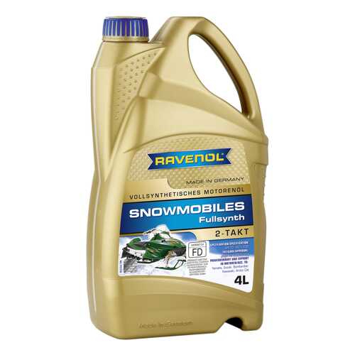 Моторное масло Ravenol Snowmobiles Fullsynth 2-Takt 5W-30 4л в Лукойл
