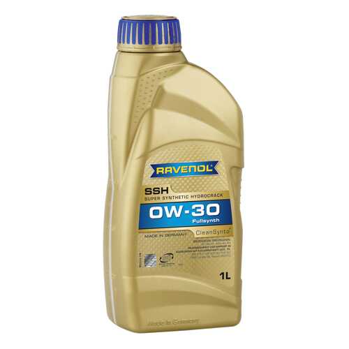 Моторное масло Ravenol Super Synthetic Hydrocrack SSH SAE 0W-30 1л в Лукойл