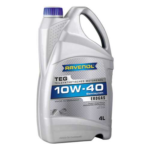 Моторное масло Ravenol TEG SAE 10W-40 4л в Лукойл