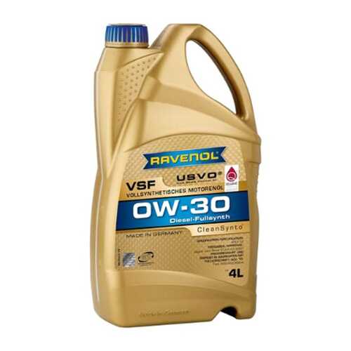Моторное масло RAVENOL VSF SAE 0W-30 (4л) в Лукойл